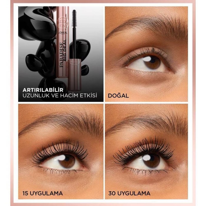 L'Oréal Paris Paradise Big Deal Mascara Black - 4