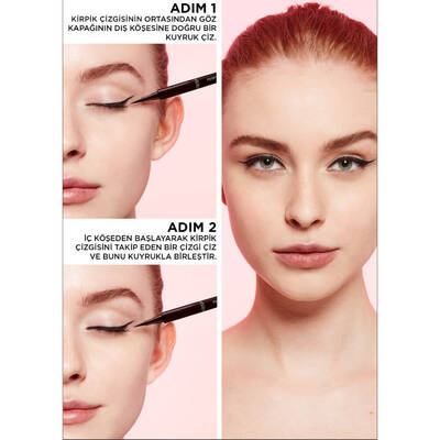 L'Oréal Paris Perfect Slim by Superliner Eyeliner Siyah - 7