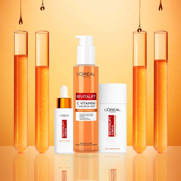 L'Oréal Paris Revitalift Clinical [C vitamini + Salisilik Asit] Gözenek Karşıtı, Aydınlatıcı Temizleme Jeli 150 Ml - 5