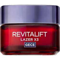 L'Oréal Paris Revitalift Laser x3 Yaşlanma Karşıtı Gece Kremi 50 Ml - Loreal Paris Cilt