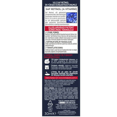 L'Oréal Paris Revitalift Lazer Saf Retinol Gece Serumu 30 Ml - 3