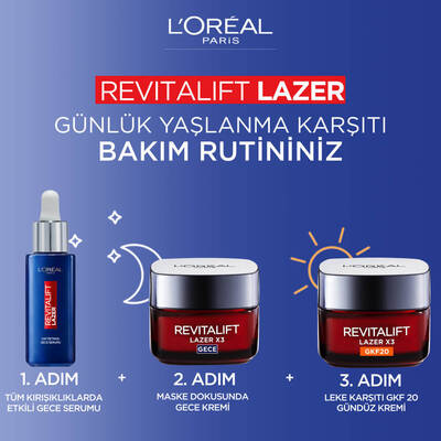 L'Oréal Paris Revitalift Lazer Saf Retinol Gece Serumu 30 Ml - 9
