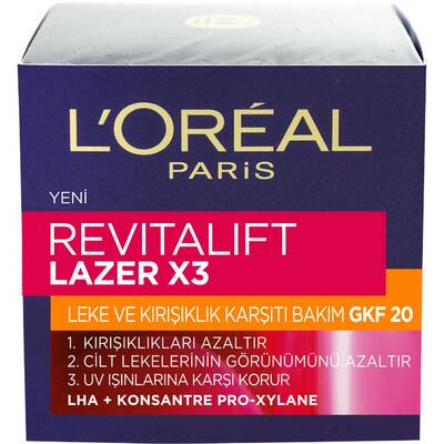 L'Oréal Paris Revitalift Lazer x3 Leke ve Kırışıklık Karşıtı 50 Ml - 3