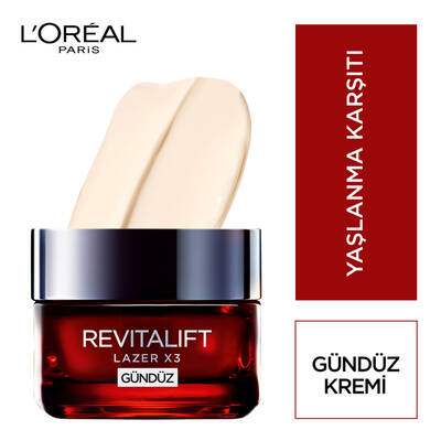L'Oréal Paris Revitalift Lazer x3 Yaşlanma Karşıtı Bakım Kremi 50 Ml - 2