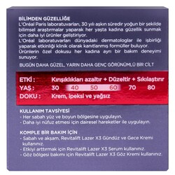 L'Oréal Paris Revitalift Lazer x3 Yaşlanma Karşıtı Bakım Kremi 50 Ml - 5