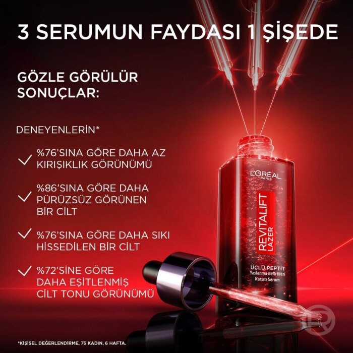 L'Oréal Paris Revitalift Lazer Yaşlanma Karşıtı Serum 30 Ml - 4