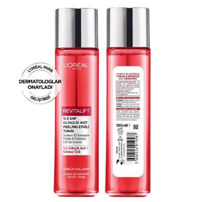 L'Oréal Paris Revitalift Peeling Etkili Tonik 180 Ml - 2
