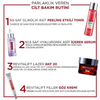 L'Oréal Paris Revitalift Peeling Etkili Tonik 180 Ml - 3
