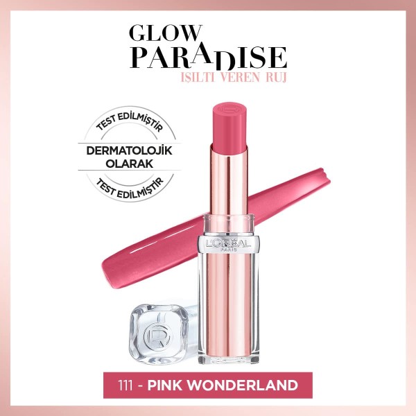 L'Oréal Paris Riche Shine Addiction Ruj 111 Pink Wonderland - 2