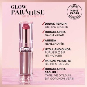 L'Oréal Paris Riche Shine Addiction Ruj 111 Pink Wonderland - 5