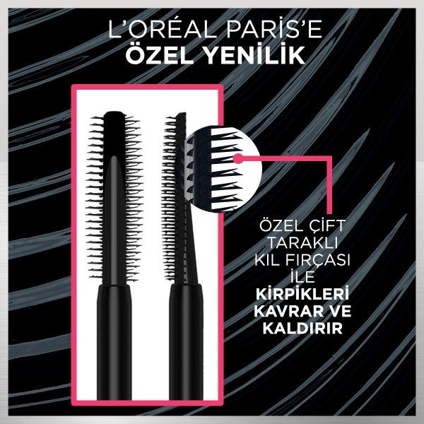 L'Oréal Paris Telescopic Lift Mascara Ekstra Siyah - 2