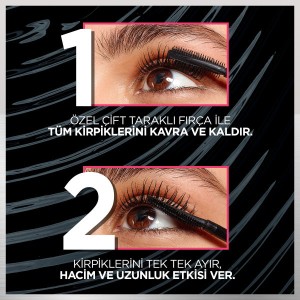L'Oréal Paris Telescopic Lift Mascara Ekstra Siyah - 4