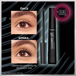 L'Oréal Paris Telescopic Lift Mascara Ekstra Siyah - 5