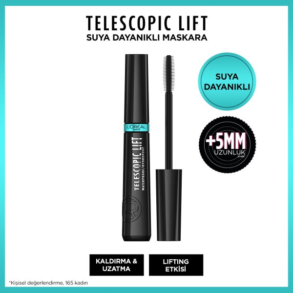 L'Oréal Paris Telescopic Lift Suya Dayanıklı Maskara - 2