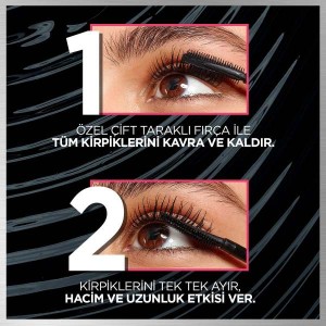 L'Oréal Paris Telescopic Lift Suya Dayanıklı Maskara - 5