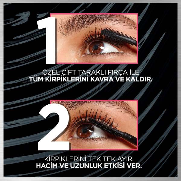 L'Oréal Paris Telescopic Lift Suya Dayanıklı Maskara - 5