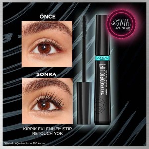 L'Oréal Paris Telescopic Lift Suya Dayanıklı Maskara - 6