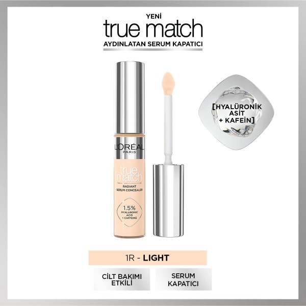 L'Oréal Paris True Match Aydınlatan Serum Kapatıcı - 1R - 2