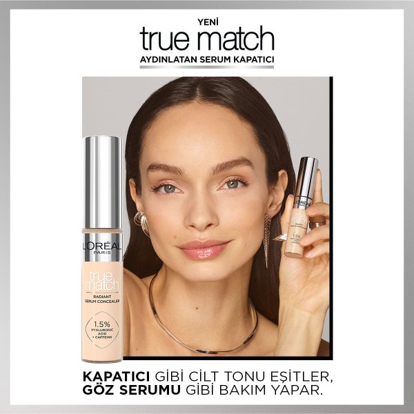 L'Oréal Paris True Match Aydınlatan Serum Kapatıcı - 1R - 3