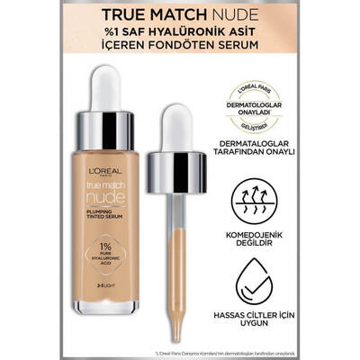L'Oréal Paris True Match Nude Fondöten Serum 2-3 Light - 5