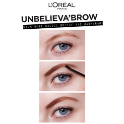 L'Oréal Paris Unbelieva Brow Uzun Süre Kalıcı Şeffaf Kaş Maskarası - 4