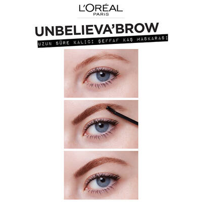 L'Oréal Paris Unbelieva Brow Uzun Süre Kalıcı Şeffaf Kaş Maskarası - 4