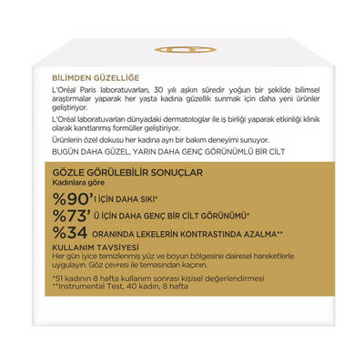 L'Oréal Paris Yaş Uzmanı 60+ Kırışıklık Karşıtı Besleyici Krem 50 Ml - 5