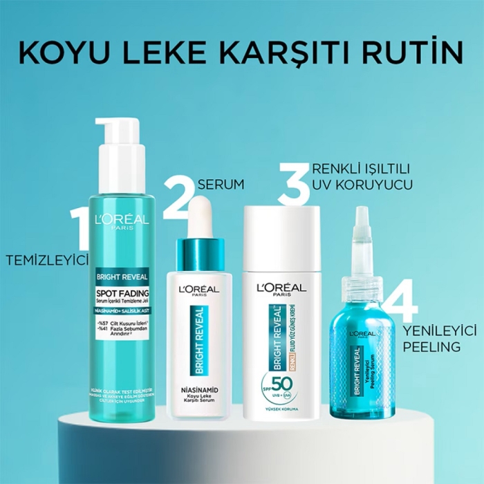 L'Oréal Paris Bright Reveal Niacinamide UV Medium Güneş Kremi 50 Ml - 8