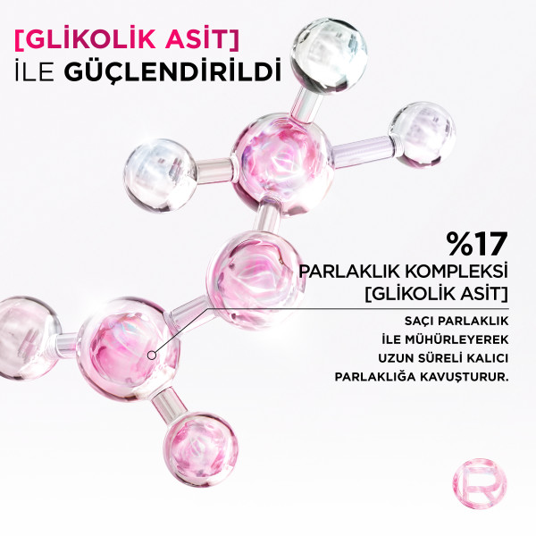 L'Oreal Paris Elseve Glycolic Gloss Parlaklığı Saça Mühürleyen Laminasyon 5 Dakikada Durulanan Bakım 200 Ml - 3
