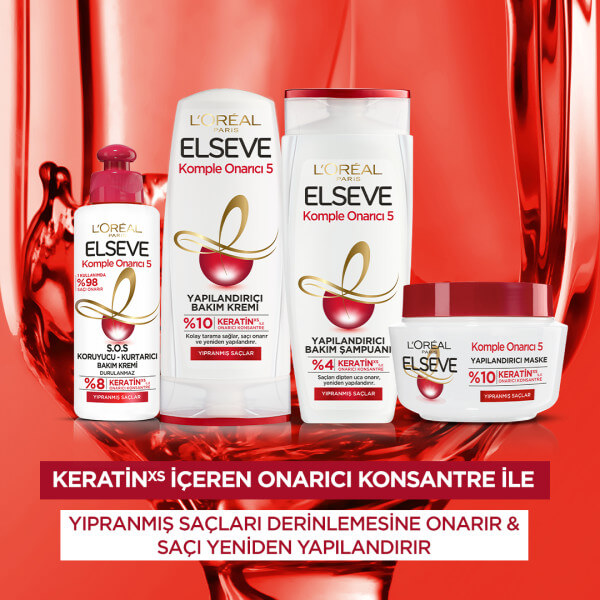 L'Oréal Paris Elseve Komple Onarıcı 5 Şampuan 450 Ml - 4