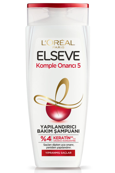 L'Oréal Paris Elseve Komple Onarıcı 5 Şampuan 450 Ml - 1