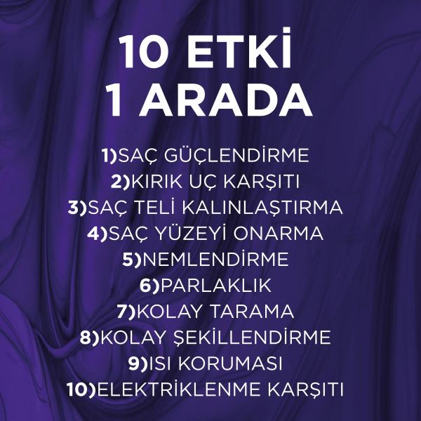 L'Oréal Paris Elseve Mor Sıvı Sarı Saç Kurtarıcı Bakım Kremi 150 Ml - 3