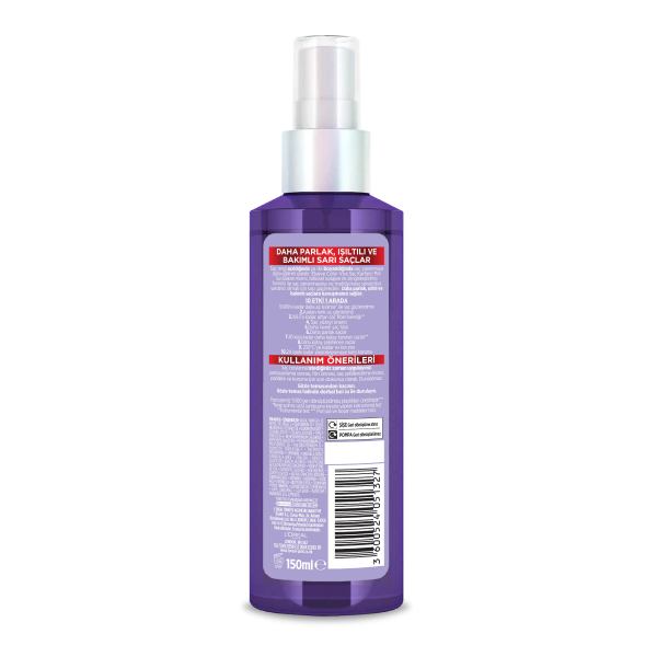 L'Oréal Paris Elseve Mor Sıvı Sarı Saç Kurtarıcı Bakım Kremi 150 Ml - 2