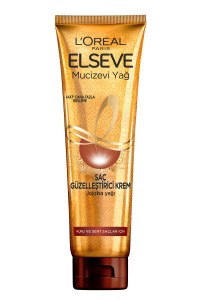 Elseve - L'Oréal Paris Elseve Mucizevi Yağ Saç Güzelleştirici Krem 150 Ml Kuru&Sert Ciltler
