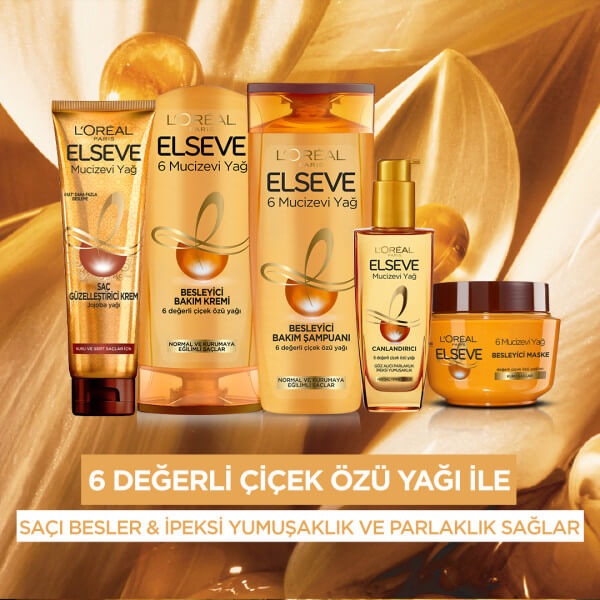 L'Oréal Paris Elseve Mucizevi Yağ Saç Güzelleştirici Krem 150 Ml Kuru&Sert Ciltler - 5
