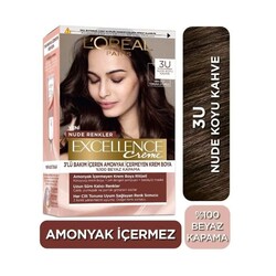 L'Oréal Paris Excellence Creme Nude Renkler 3U Koyu Kahve - Loreal Paris Excellence