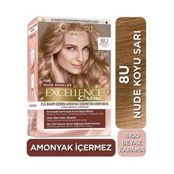 Loreal Paris Excellence - L'Oréal Paris Excellence Creme Nude Renkler 8U Koyu Sarı