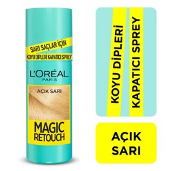 Loreal Paris Magic Retouch - L'Oréal Paris Magic Retouch Koyu Dipleri Kapatıcı Sprey 9.3 Açık Sarı