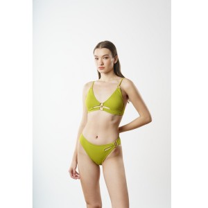 Louren Mayo - Louren B1905 Sabit Üçgen Bikini Takımı Yeşil 36