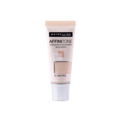 Maybelline Affinitone Foundation 30 Ml 03 Light Sandbeige - 1
