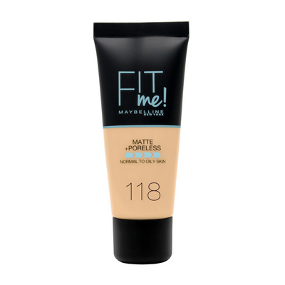 Maybelline Fit Me Matte Poreless Foundation 30 Ml 118 - 1