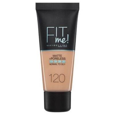 Maybelline Fit Me Matte Poreless Foundation 30 Ml 120 Classic Ivory - 1