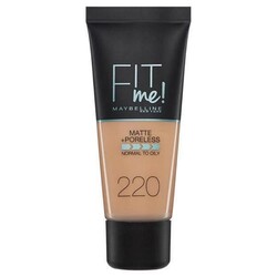 Maybelline Fit Me Matte Poreless Foundation 30 Ml 220 Natural Beige 