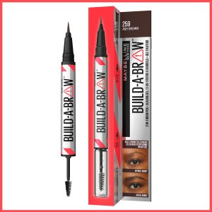 Maybelline New York Build a Brow 2in1 Kaş Kalemi ve Jeli Ash Brown - 1