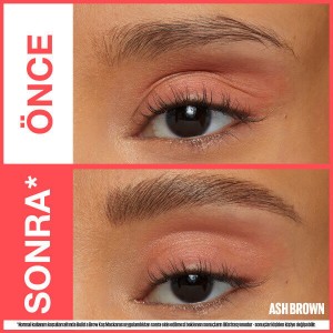 Maybelline New York Build a Brow 2in1 Kaş Kalemi ve Jeli Ash Brown - 3