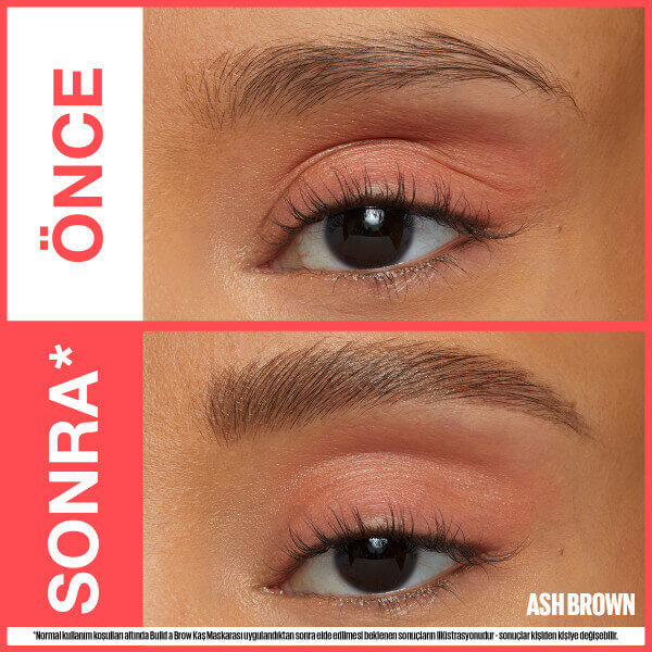 Maybelline New York Build a Brow 2in1 Kaş Kalemi ve Jeli Ash Brown - 3