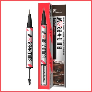 Maybelline New York Build a Brow 2in1 Kaş Kalemi ve Jeli Black Brown 