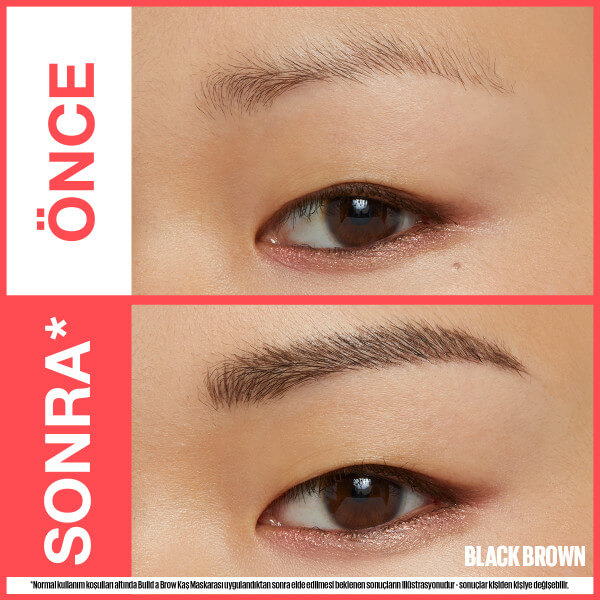 Maybelline New York Build a Brow 2in1 Kaş Kalemi ve Jeli Black Brown - 3