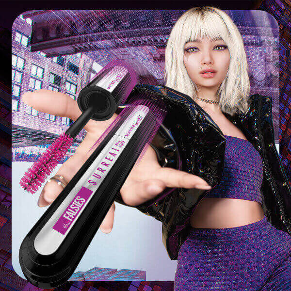 Maybelline New York Falsies Surreal Meta Black Mascara - 7