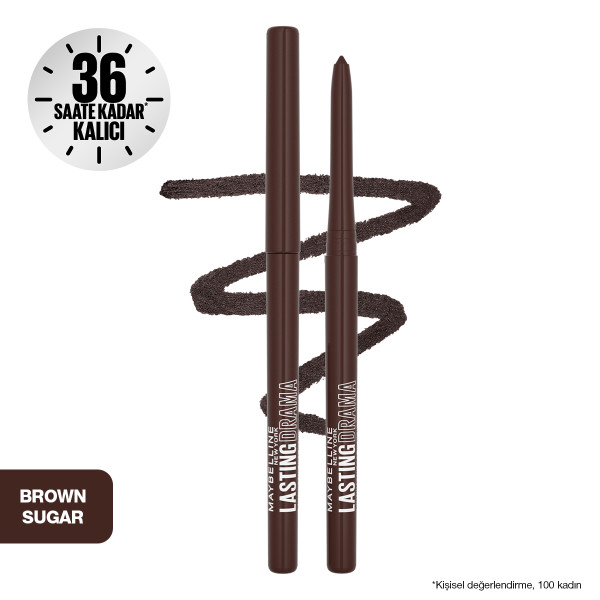 Maybelline New York Lasting Drama Automatic Liner Göz Kalemi - Brown Sugar - 2